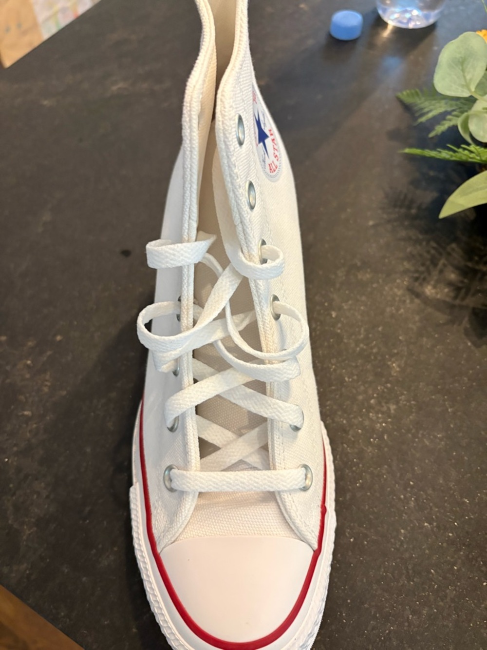 Converse Chuck Taylor All Star Classic Wedge Platform Women’s Size 9 White NIB - Picture 11 of 12